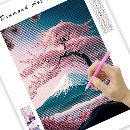 Cherry Blossom Tree - Diamond Painting