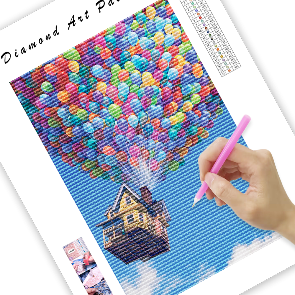 Colorful Balloon - Diamond Painting