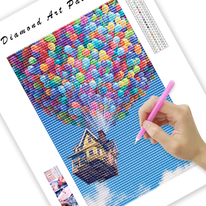 Colorful Balloon - Diamond Painting