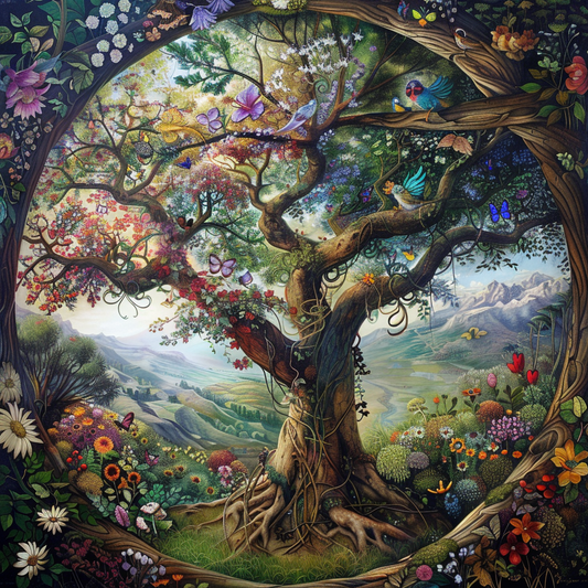 Mother Tree of Life - Diamond Painting