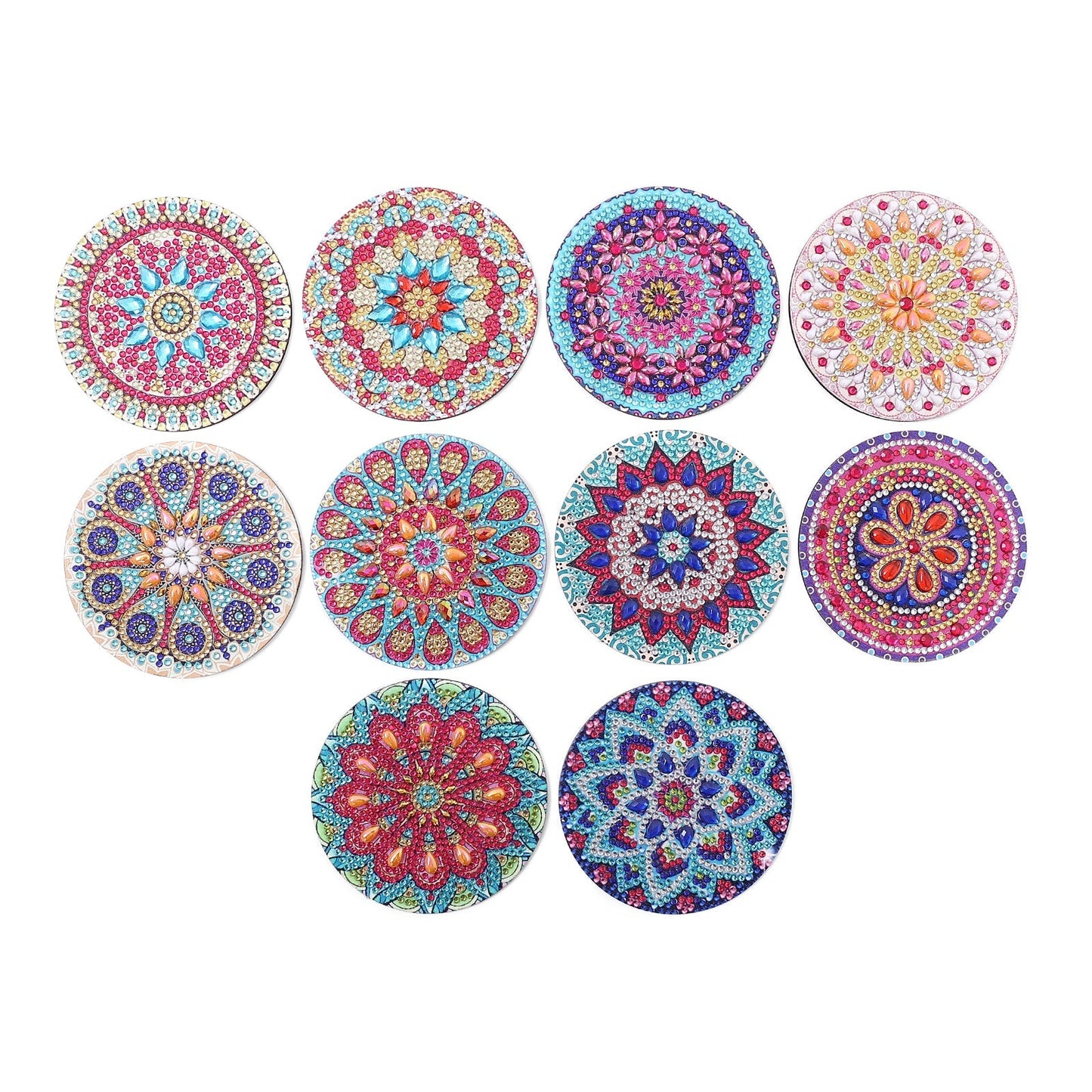 DIY Mandala I - Diamond Coasters