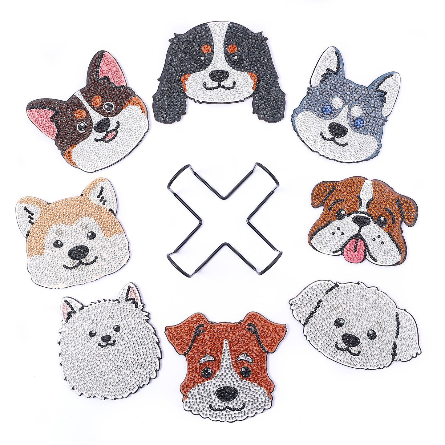 DIY Pet Dog - Diamond Coasters