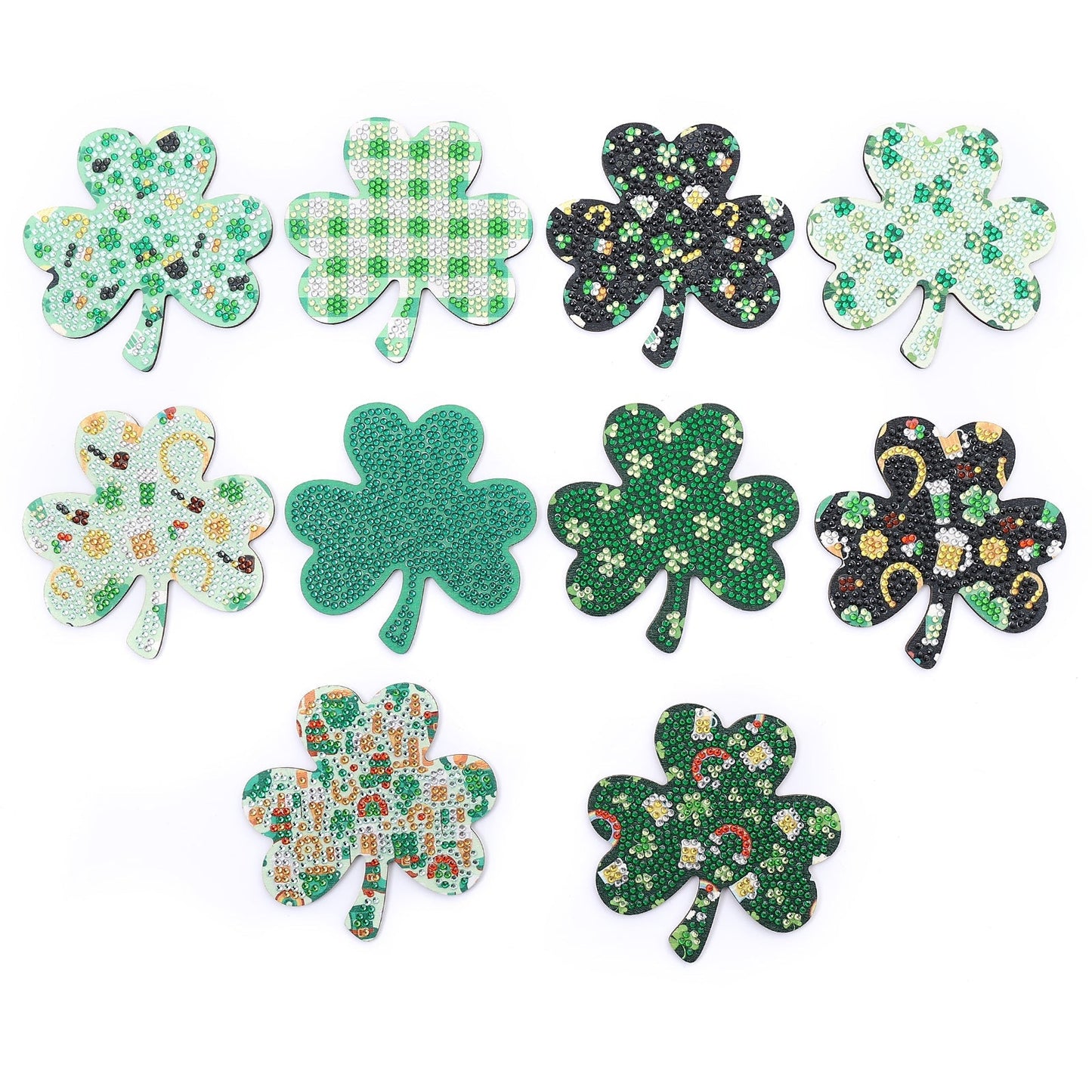 DIY Shamrock - Diamond Coasters