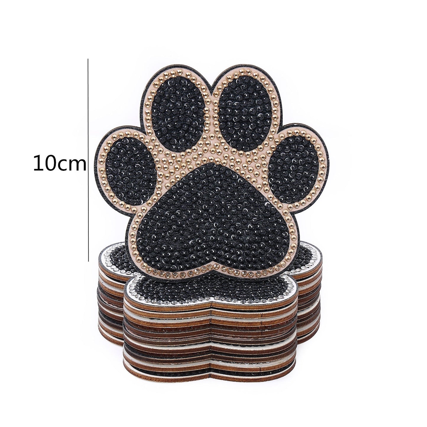 DIY Paw Prints - Diamond Coasters