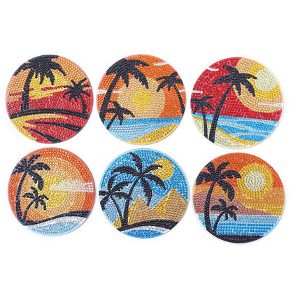 DIY Beach - Diamond Coasters