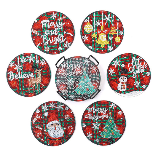 DIY Christmas Gifts - Diamond Coasters